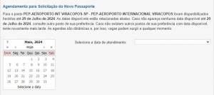 agendamento passaporte